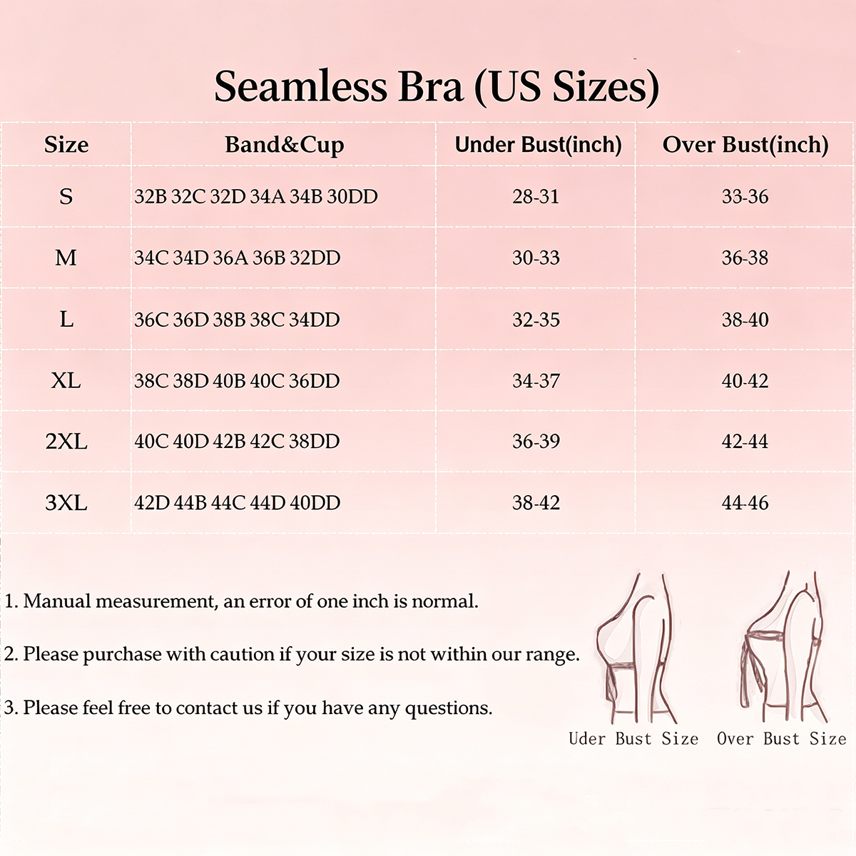 Women’s Wireless Bras Scalloped Push Up Bralettes No Und Full Cup Thin Mold Comfortable and Breathable Seamless Bra Sostén